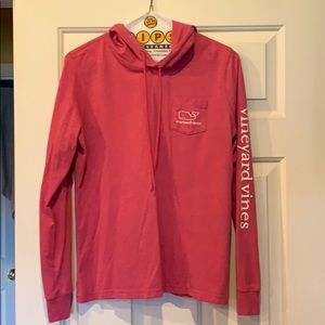 Pink Vineyard Vines hoodie